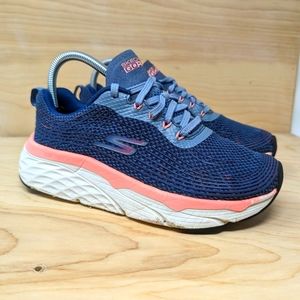 Skechers Max Cushion Elite Sneakers Womens Size 7 Purple Running 17693